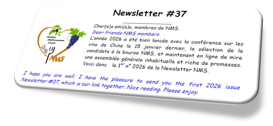 Newsletter NMS n° 36 - Décembre 2025